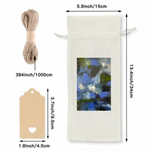 Water Lilies Wine Bags (Linen)