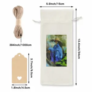 Floating Market Wine Bags (Linen)