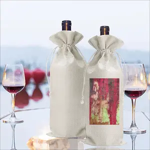 Organic Series 2 Wine Bags (Linen)