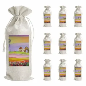 Windmill Wine Bags (Linen)