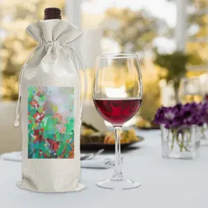 Summer Flowers Wine Bags (Linen)