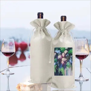 Garden Of Eden Wine Bags (Linen)