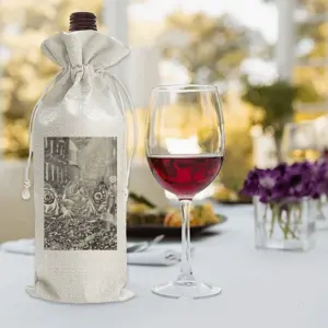 Always Watching Wine Bags (Linen)