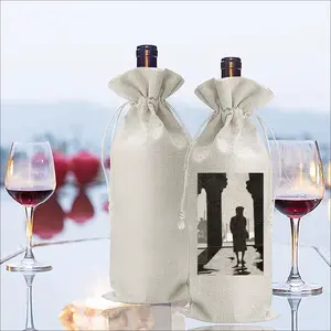 Anticipation Of A Moment Wine Bags (Linen)