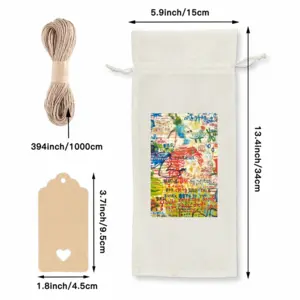 Artjpg Wine Bags (Linen)