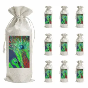 Cellular Universe Wine Bags (Linen)