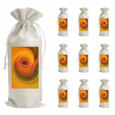 A Field Of Energy Wine Bags (Linen)