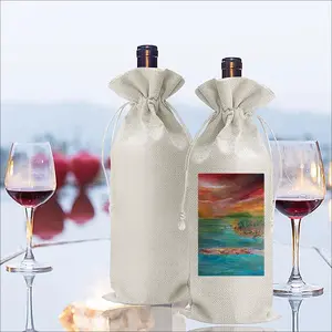 Eclipse Of The Sea Wine Bags (Linen)