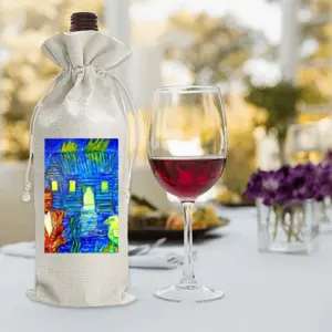 Serenade To A Cuckoo Wine Bags (Linen)