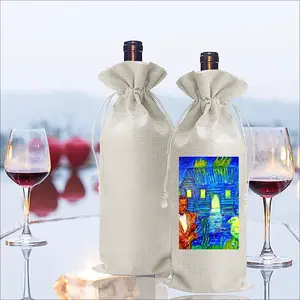 Serenade To A Cuckoo Wine Bags (Linen)