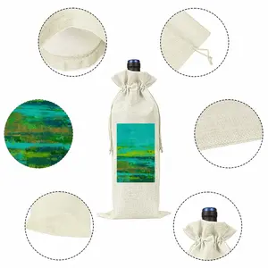 At Low Tide Wine Bags (Linen)