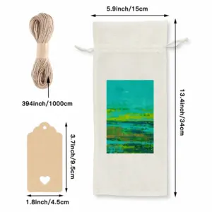 At Low Tide Wine Bags (Linen)