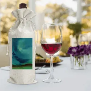 Where Is The World Going ? Wine Bags (Linen)