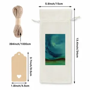 Where Is The World Going ? Wine Bags (Linen)