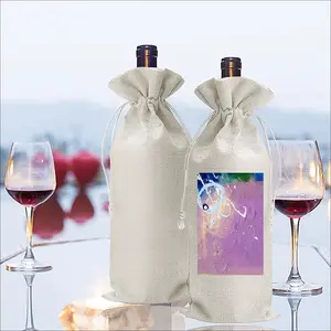 Kawaii Wine Bags (Linen)