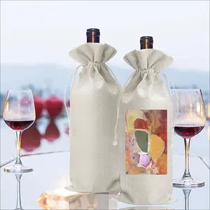 #1964 Wine Bags (Linen)