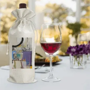 White Asparagus Wine Bags (Linen)