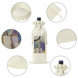 White Asparagus Wine Bags (Linen)