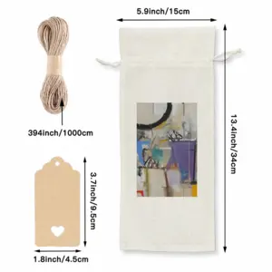 White Asparagus Wine Bags (Linen)