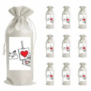 Art Lover Wine Bags (Linen)