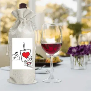 Art Lover Wine Bags (Linen)