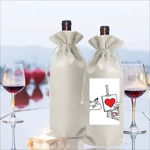 Art Lover Wine Bags (Linen)