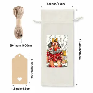 Chain Smoker Wine Bags (Linen)