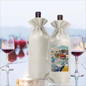 Sète La Pointe Courte Wine Bags (Linen)