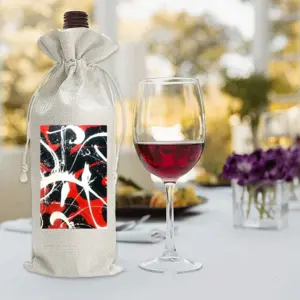 Being At The Mercy Wine Bags (Linen)