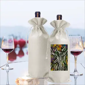 Astral Dance Wine Bags (Linen)