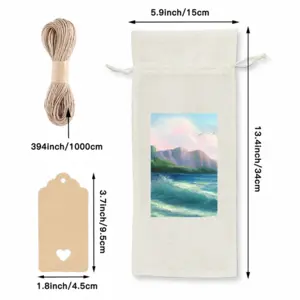 Emerals Sea Wine Bags (Linen)