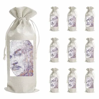 Sean Connery Forever Wine Bags (Linen)