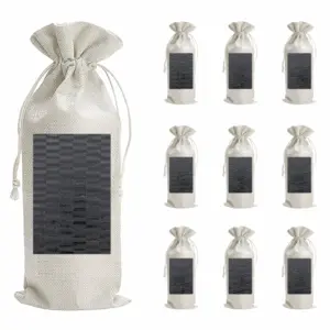 Black Wine Bags (Linen)