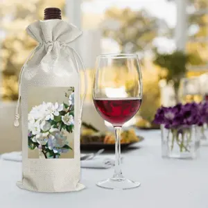 Apple Blossom Wine Bags (Linen)