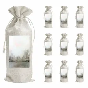 Megacity And Seagull Wine Bags (Linen)