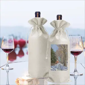 Abbakumtsevomarch Wine Bags (Linen)