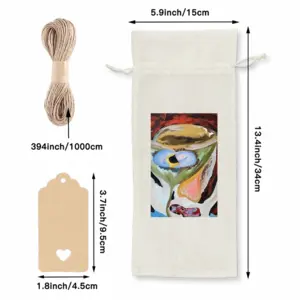 Drunk Man Wine Bags (Linen)