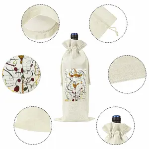 Beauty Is In Your Eyes Wine Bags (Linen)