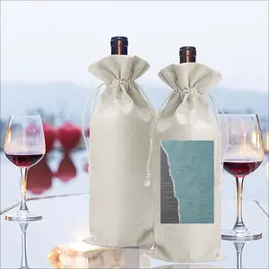 Finding The Balance Wine Bags (Linen)