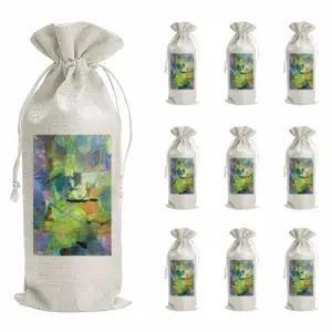 Hummingbird 9 Wine Bags (Linen)