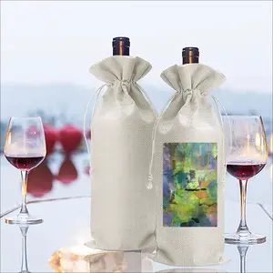 Hummingbird 9 Wine Bags (Linen)