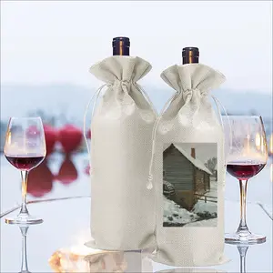 Old Mill Wine Bags (Linen)