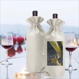 Factory Weekdays Wine Bags (Linen)