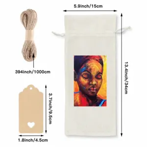 Colorful Meditation Wine Bags (Linen)