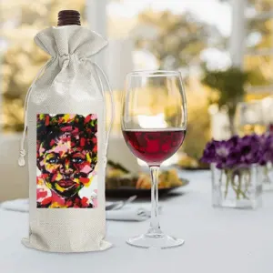 Fragmentation Of Identity #2 Wine Bags (Linen)