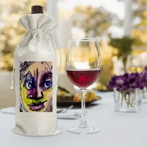 Stressed Out Wine Bags (Linen)