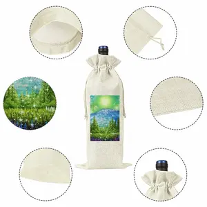 Mysterious Full Moon Wine Bags (Linen)