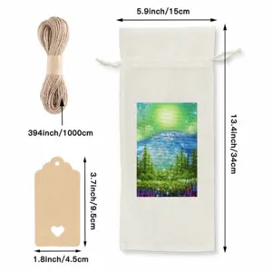 Mysterious Full Moon Wine Bags (Linen)