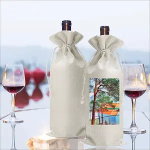 Deep Breath Wine Bags (Linen)