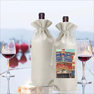 Bf Keiths Vaudeville New York City Wine Bags (Linen)